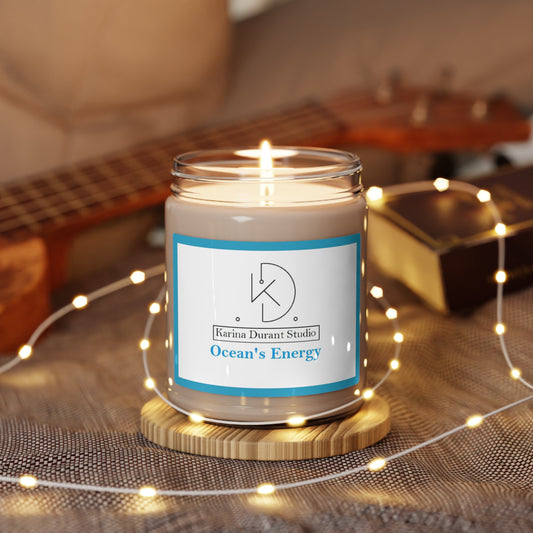 "Ocean's Energy" Scented Soy Candle, 9oz